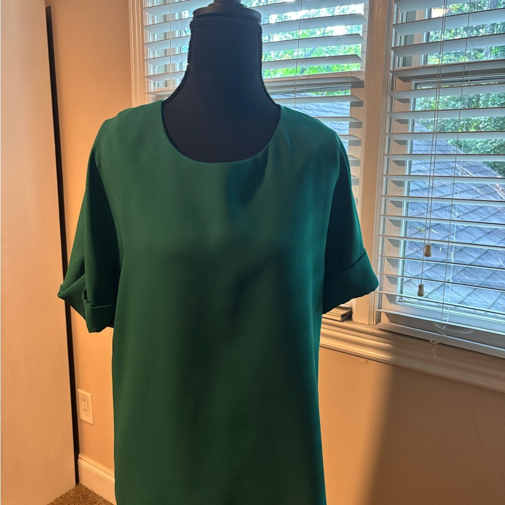 Rose & Olive Teal Women's Blouse